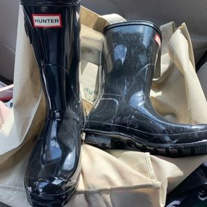 Hunter Short Gloss Rainboots
